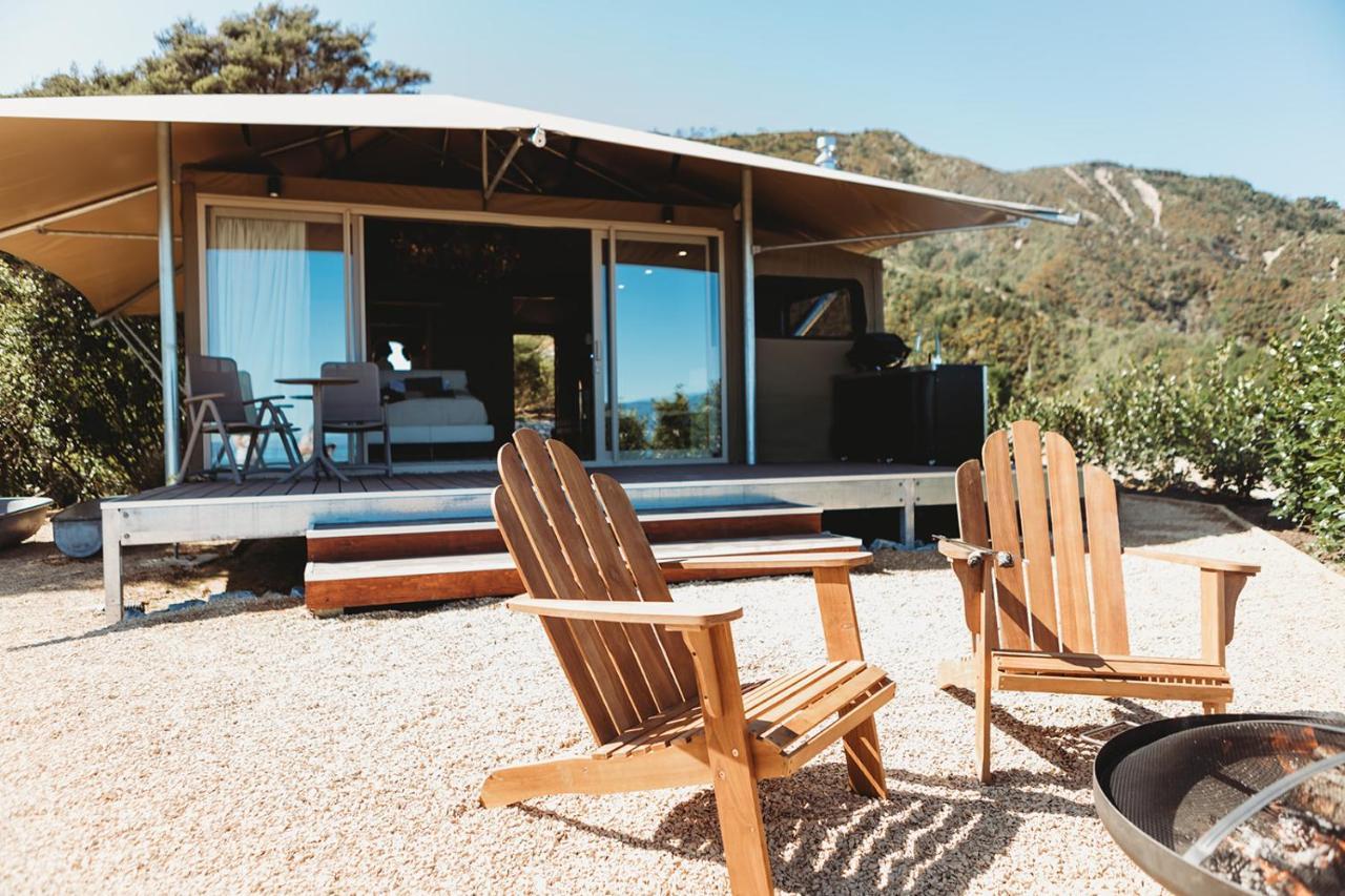 Drift Off Grid Luxury Eco Glamping Hotel Tarakohe Exterior foto