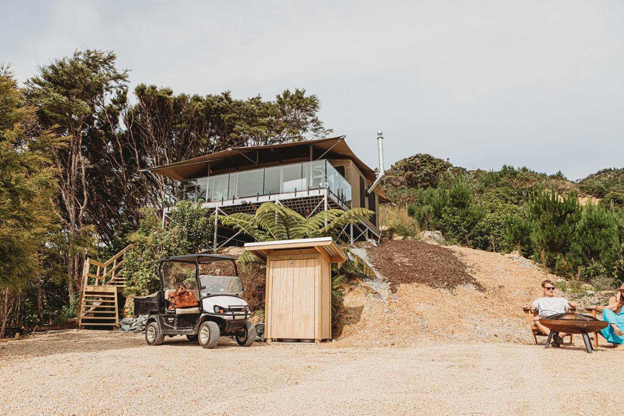 Drift Off Grid Luxury Eco Glamping Hotel Tarakohe Exterior foto